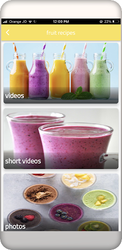 Android application DIY Banana smoothies screenshort