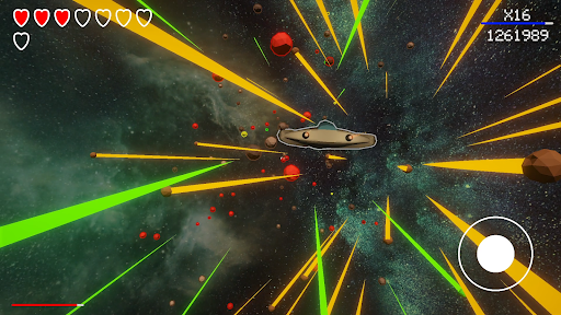 Android application Asteroid Race screenshort