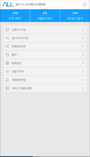 올로그인 통합관제시스템 Screen 3