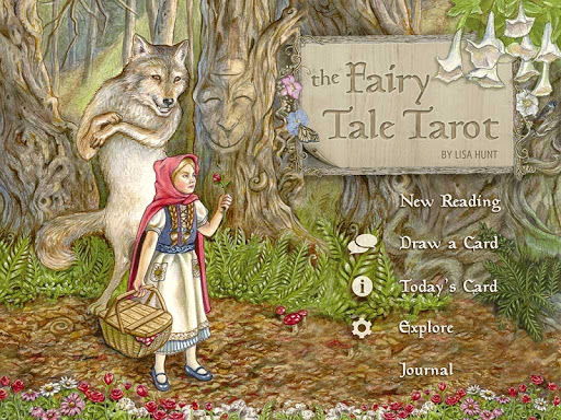 Screenshot of The Fairy Tale Tarot