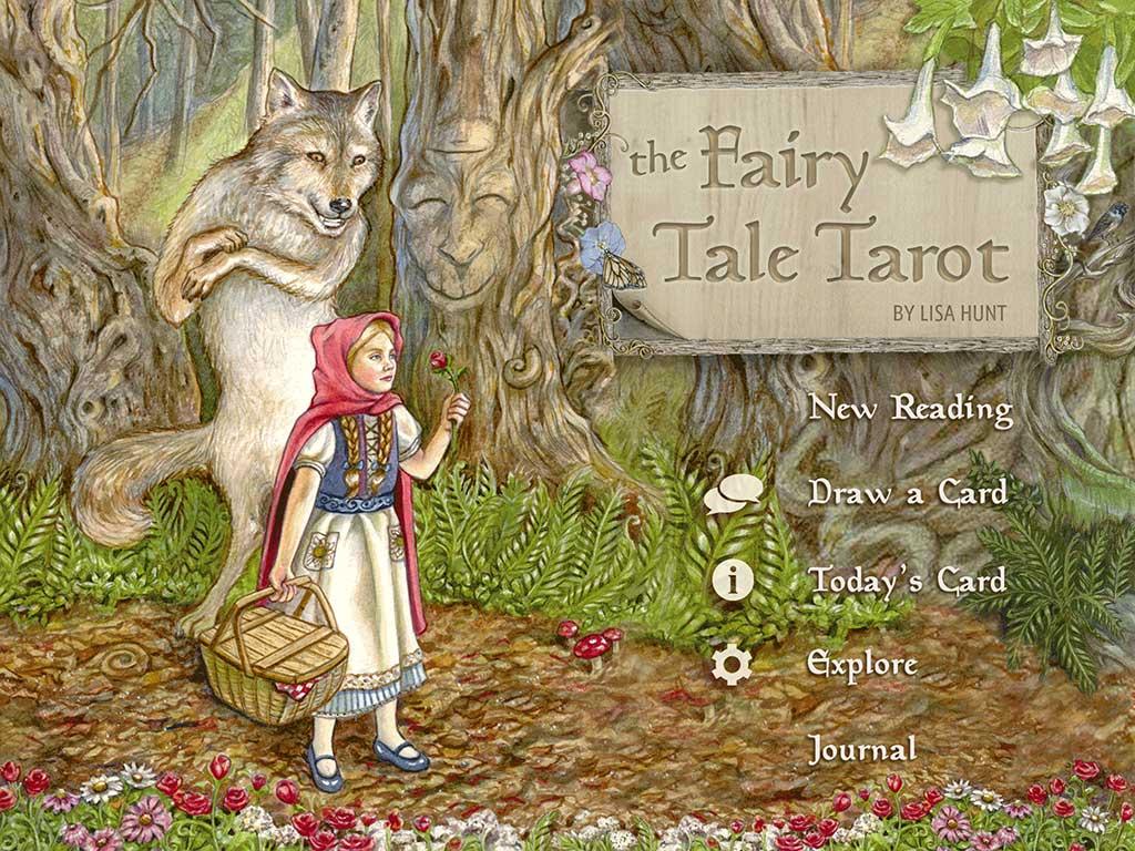 Android application The Fairy Tale Tarot screenshort