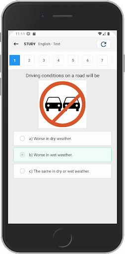 Driving Theory Test 2024 Screen 3