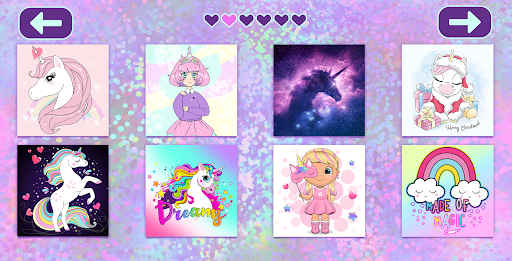 Unicorn puzzles Screen 2