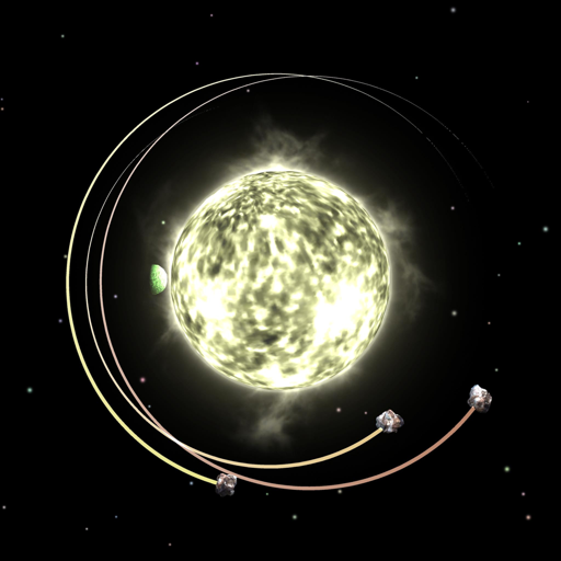 Planet Gravity - Newton's law Logo