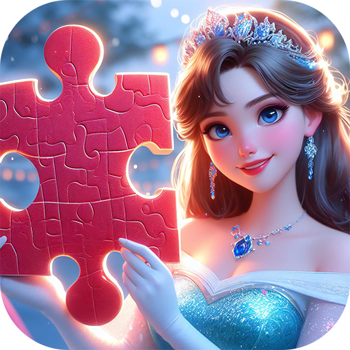 Jigsaw Puzzles: Princess Saga Logo