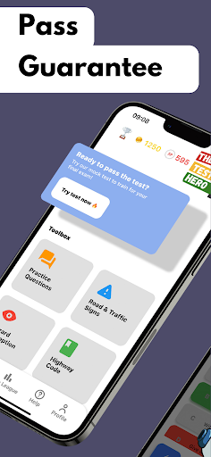 Android application Theory Test Hero UK 2024 screenshort