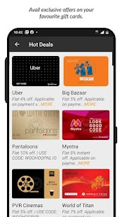 Woohoo - Digital Gift Cards Screenshot