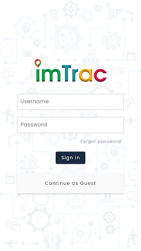 Android application imtrac v2 screenshort