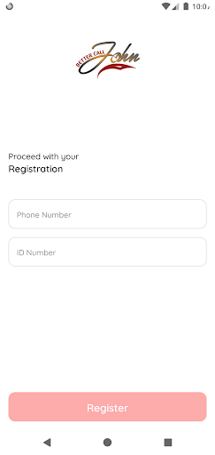Android application Better Call John screenshort
