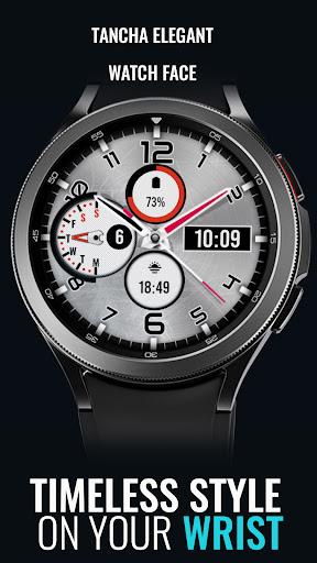 Android application Tancha Elegant Watch Face screenshort