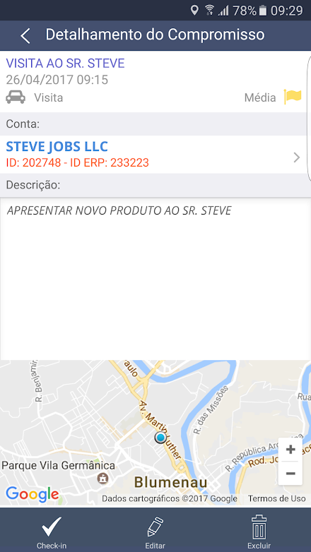 Gestão de Relacionamento | CRM Screen 3