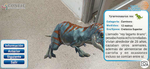DinoApp Screen 3