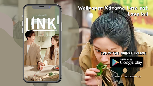 Android application Wallpaper Kdrama Link eat love screenshort