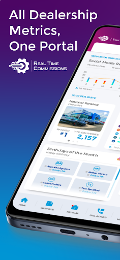 Android application Real Time Commissions (RTC) screenshort