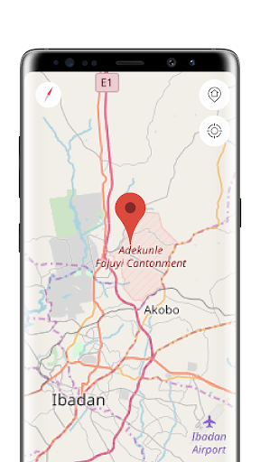 Ibadan Offline Map Screen 2