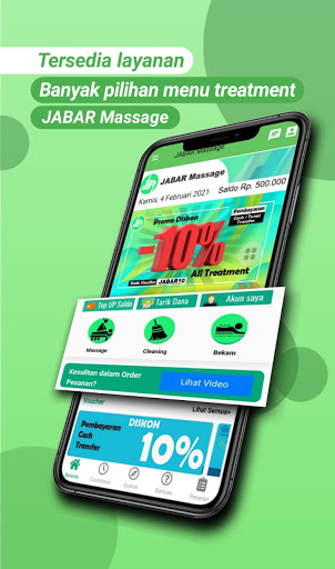 Bintang Massage Screen 2