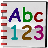 Abc123 Writer for kids icon