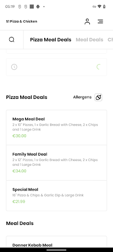 S1 Pizza & Chicken Screen 3