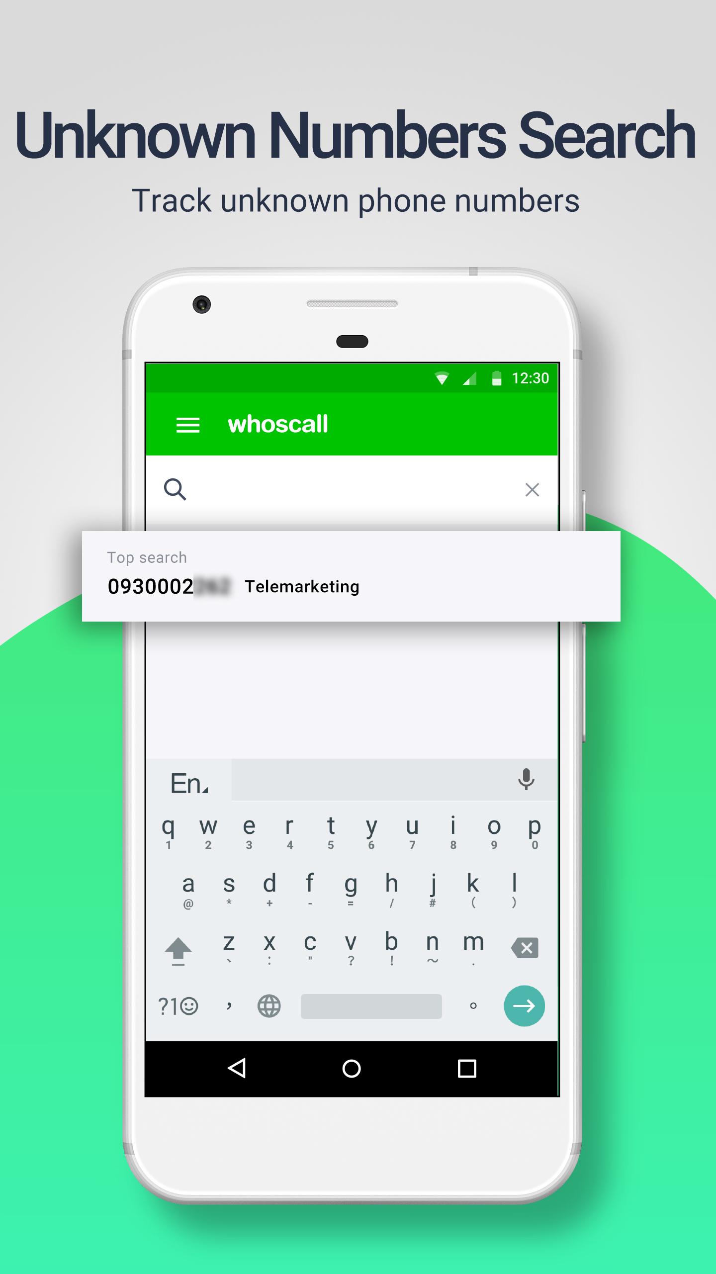 Android application Whoscall - Caller ID & Block screenshort