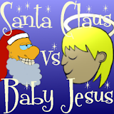 Santa Claus VS Baby Jesus icon