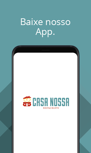 Android application Casa Nossa Restaurante screenshort