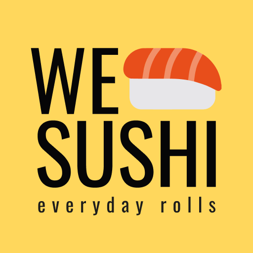 WE SUSHI — доставка їжі logo