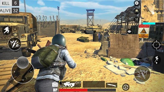 Desert survival shooting game Screenshot
