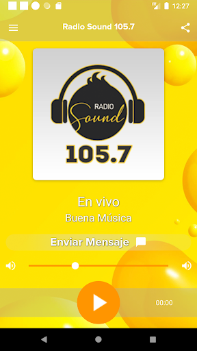 Android application Radio Sound 105.7 screenshort