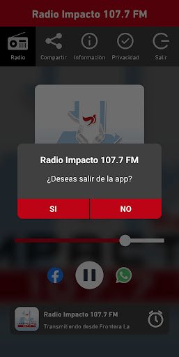 Radio Impacto 107.7 FM Screen 3
