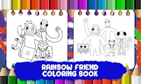 Baixar Coloring Book Rainbow Friends para PC - LDPlayer