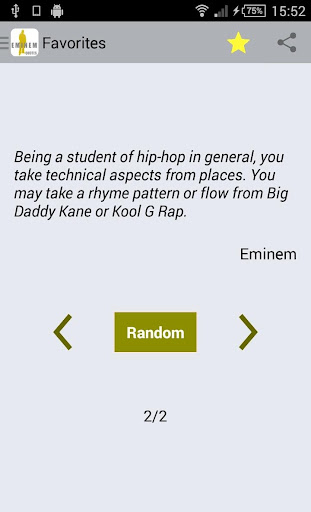 Quotes by Eminem Screen 2