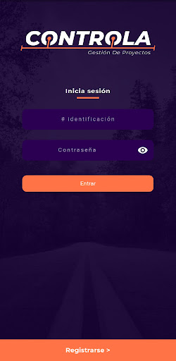 Android application Controla App - Gestión Vial screenshort
