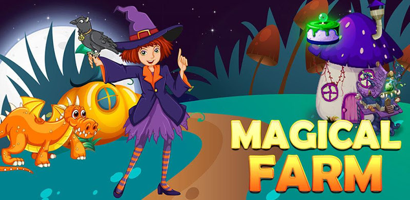 Happy Merge magic Dragon Farm life - offline game