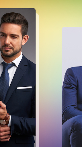 Men Suit CV Photo Editor Screen 3