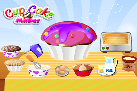 Kids Cupcakes Maker Bake Game