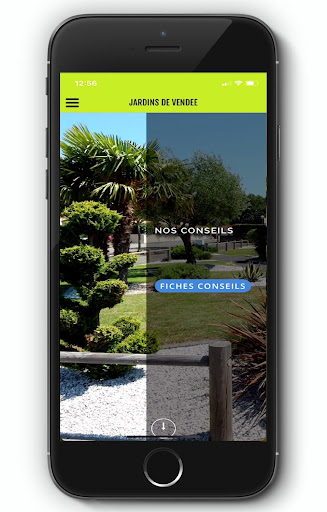 Android application JARDINS DE VENDEE ; JARDINSDV screenshort