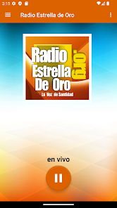 Screenshot 1 Radio Estrella de Oro android