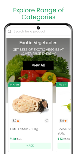 Berucart : Online Shopping App Screen 2