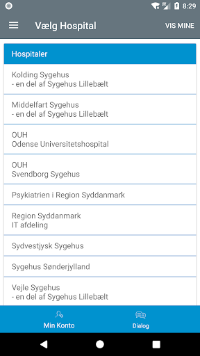 Mit Sygehus Screen 2