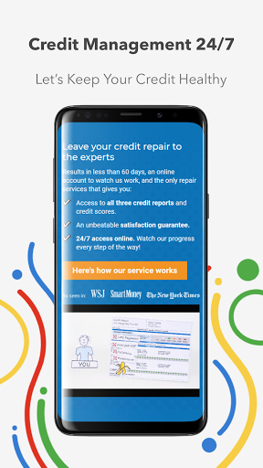 Android application Credit Repair App screenshort