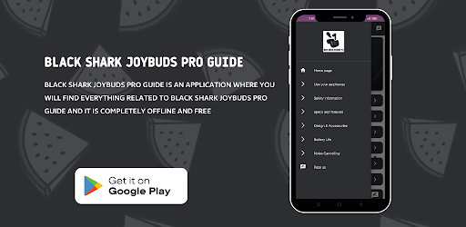 Android application Black Shark JoyBuds Pro Guide screenshort