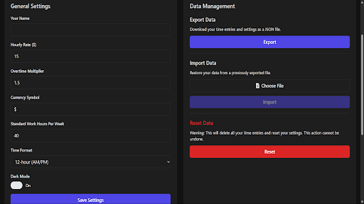 Clock In Pro - Hours Tracker