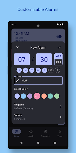 Clock Screen 3