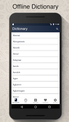 Android application Kamus Arab Indonesia Offline screenshort