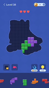 Blocky Jigsaw Puzzle Game capturas de pantalla