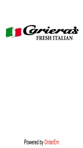 Android application Cariera's Fresh Italian screenshort