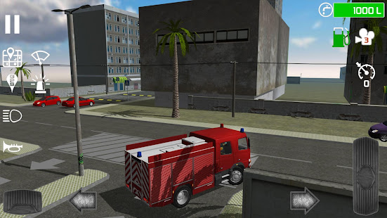 Скачать игру Fire Engine Simulator для Android бесплатно