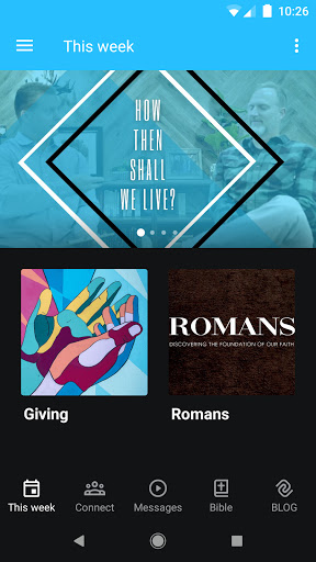 Android application Central Christian Church App screenshort