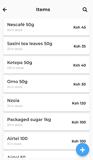 Android application BiasharaBook - Bookkeeping&POS screenshort