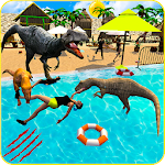 Cover Image of Download Deadly Dino family Attack -Dinosaur Clan Battle 19 1.0 APK